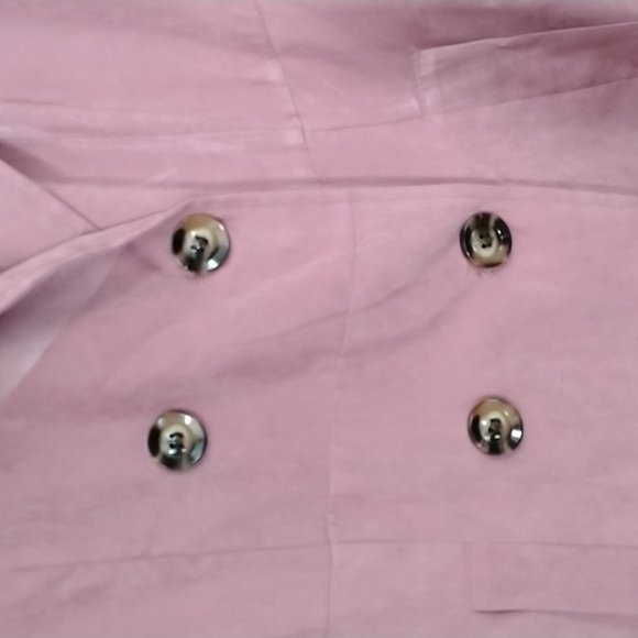 SHEIN dusty rose very lightweight spring/ summer coat - Picture 3 of 6